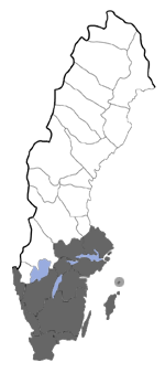 Distribution map - Comibaena bajularia