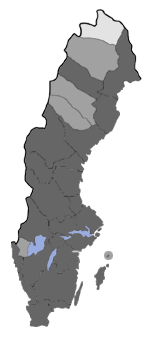 Distribution map - Lasionhada proxima