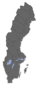 Distribution map - Perizoma blandiata