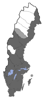 Distribution map - Rusina ferruginea