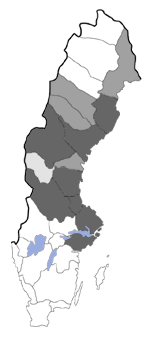 Distribution map - Scythris noricella