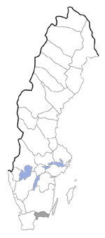 Distribution map - Blastobasis laticolella